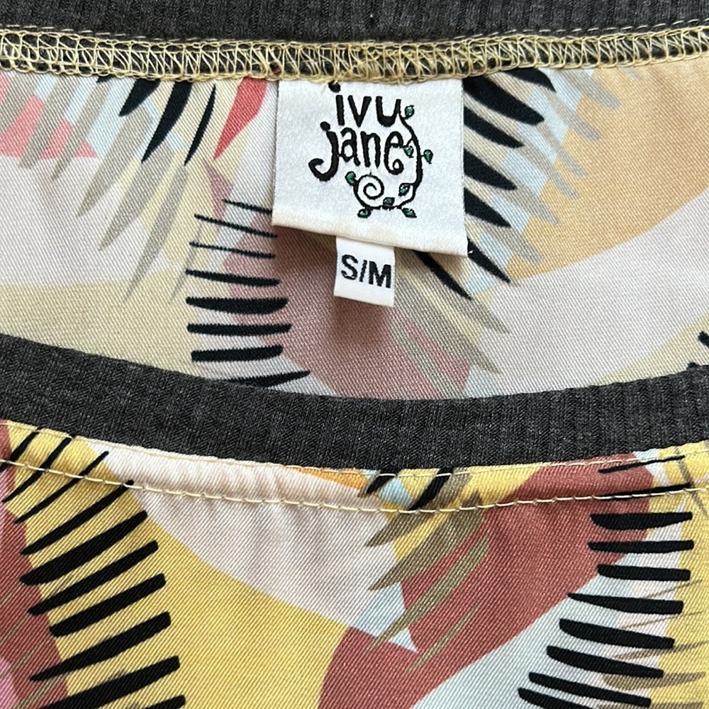 Mixed print blouse - Picture 2 of 6